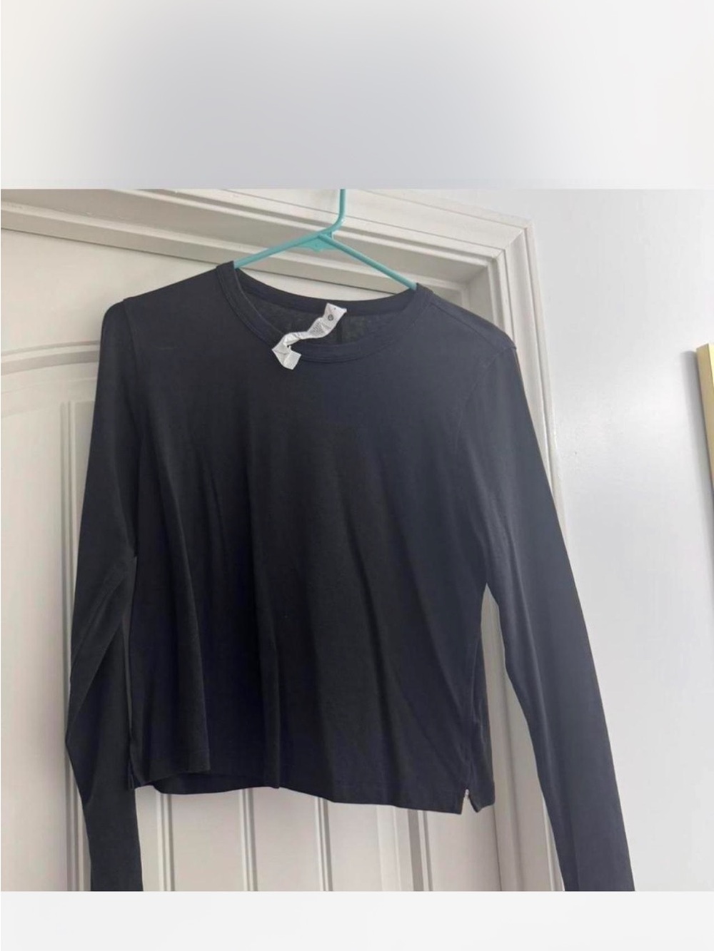 Black Long Sleeve Lululemon Top